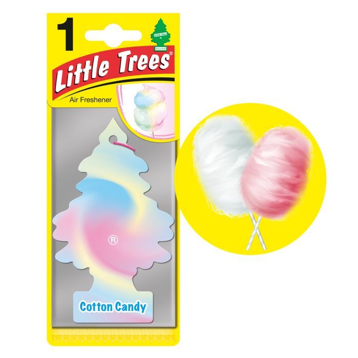 Ароматизатор для автомобіля Little Trees Солодка вата (79000) зображення 3