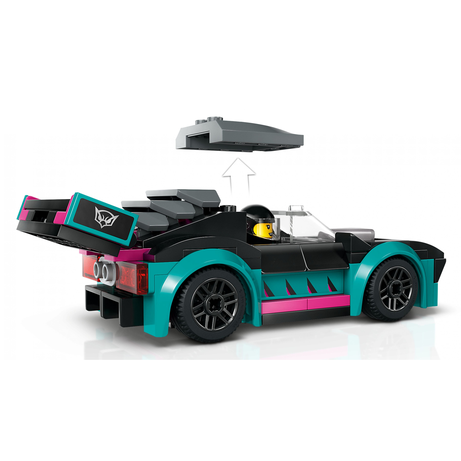 Конструктор LEGO City Автомобиль для гонок и автовоз 328 деталей (60406) изображение 5