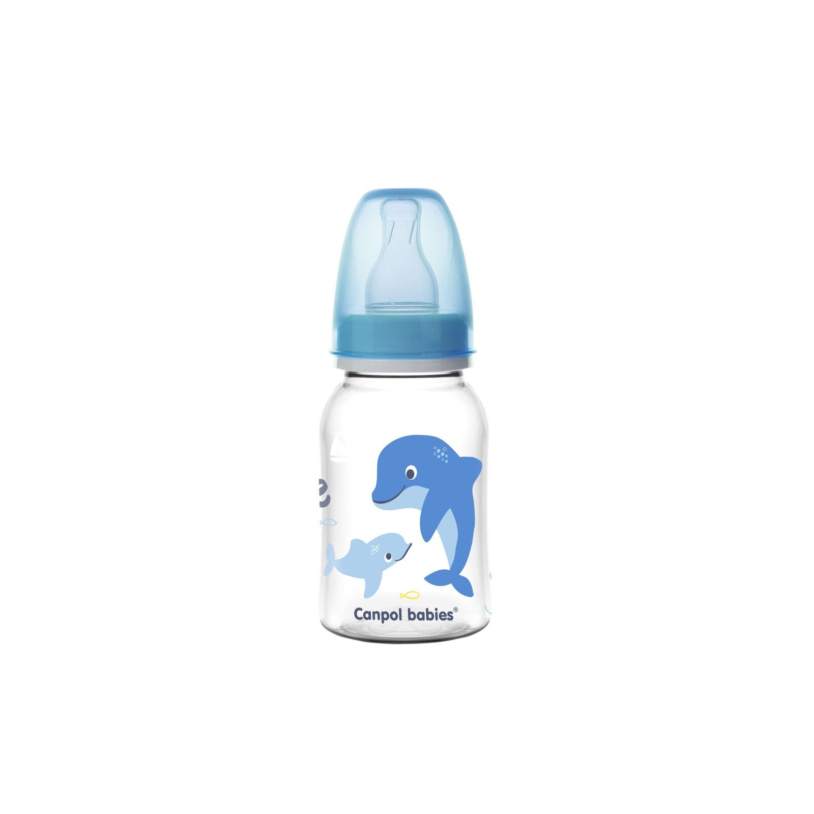 Пляшечка для годування Canpol babies LOVE&SEA 250 мл PP блакитна (59/400)