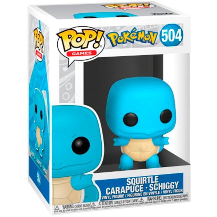 Фигурка Funko Pop Games: Pokemon - Squirtle (5908305242482) изображение 2