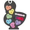 Детская косметика Clementoni Lovely Make Up. Лебедь, серия Crazy Chic (18632) изображение 3