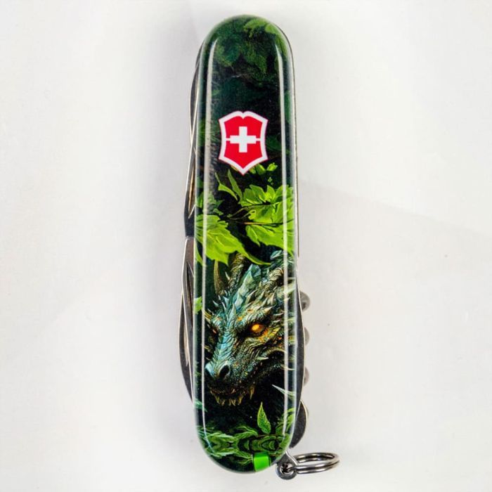 Нож Victorinox Huntsman Zodiac 91 мм Китайський дракон (1.3713_Z3200p) изображение 10