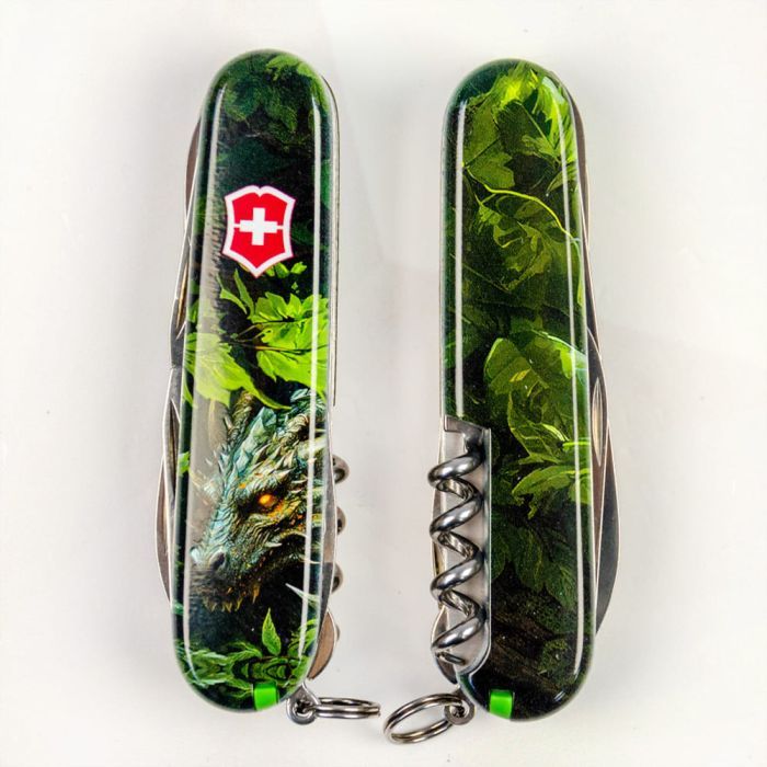 Нож Victorinox Huntsman Zodiac 91 мм Китайський дракон (1.3713_Z3200p) изображение 12