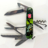 Нож Victorinox Huntsman Zodiac 91 мм Зелений дерев'яний дракон (1.3713.3_Z3240p) изображение 3