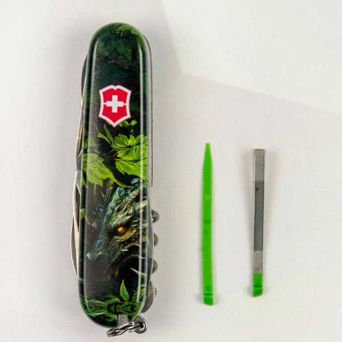 Нож Victorinox Huntsman Zodiac 91 мм Китайський дракон (1.3713_Z3200p) изображение 4
