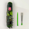Нож Victorinox Huntsman Zodiac 91 мм Зелений дерев'яний дракон (1.3713.3_Z3240p) изображение 4