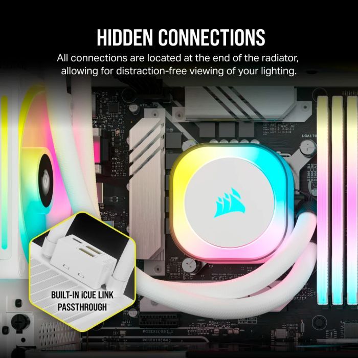 Система рідинного охолодження Corsair iCUE Link H100i RGB (CW-9061005-WW) зображення 12