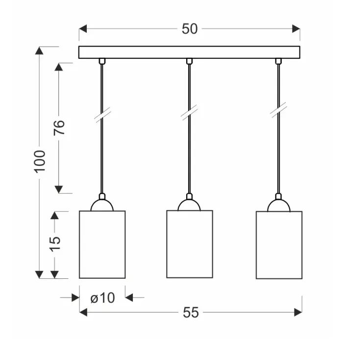 Люстра Candellux Bistro (33-00545) зображення 4