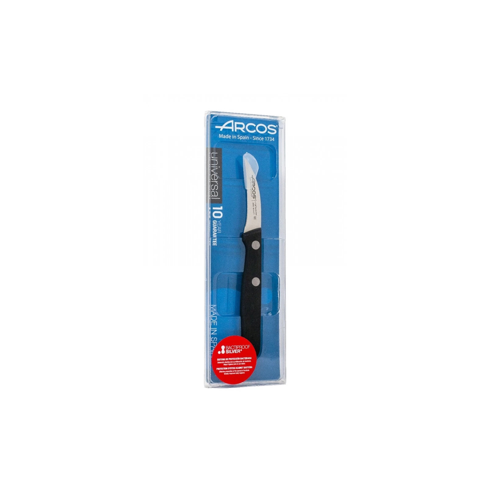 Кухонный нож Arcos Universal для чистки загнутий 60 мм (280004) изображение 2