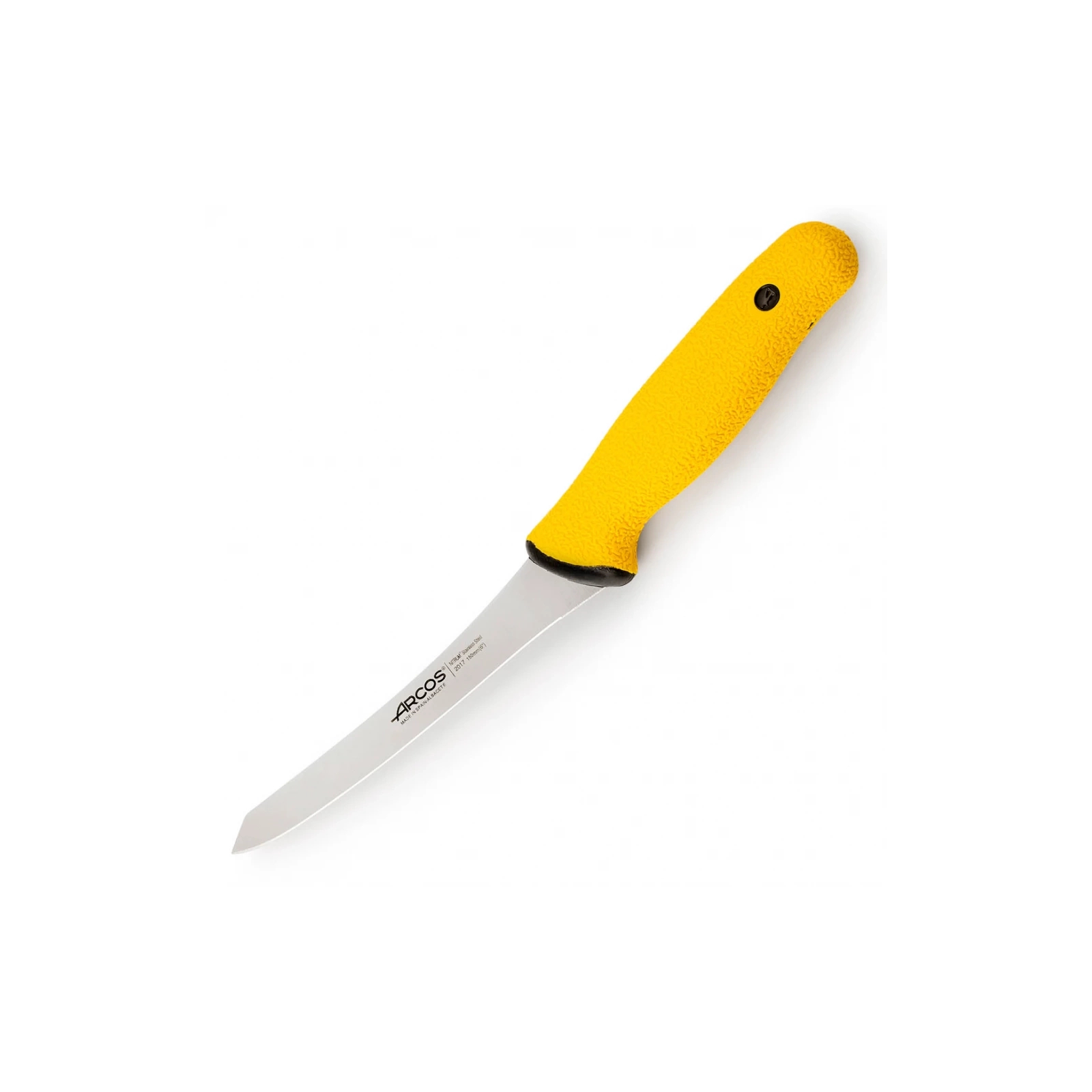 Кухонный нож Arcos Duo Pro обвалювальний 150 мм зі скошеним лезом (201700)