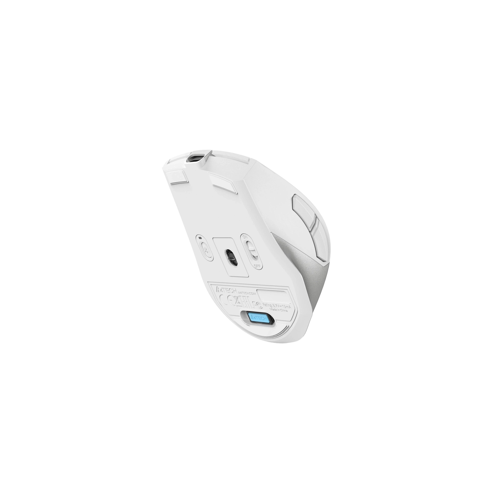 Мишка A4Tech FB45CS Air Wireless/Bluetooth Silver White (4711421993289) зображення 8