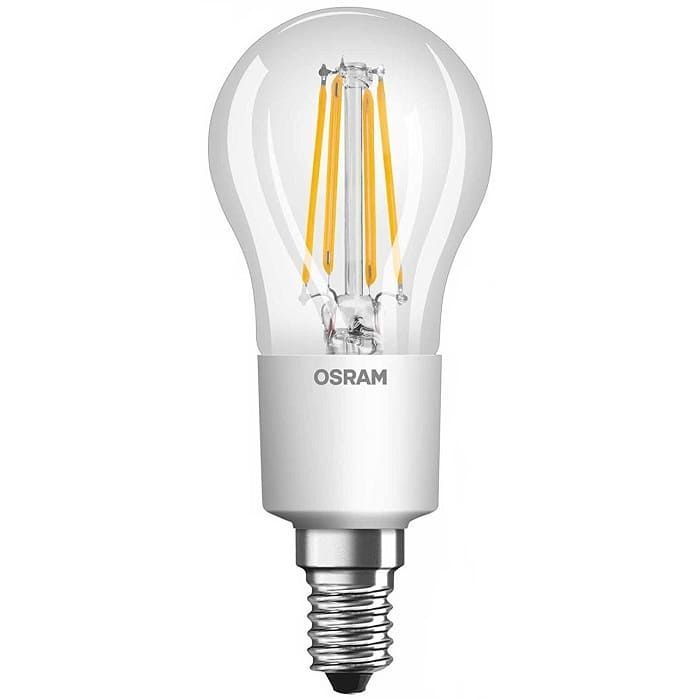 Лампочка Osram LED Retrofit Filament 4W/827, 300°, CL, P40, E14, DIM (4052899961845)