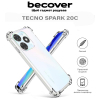 Чохол до мобільного телефона BeCover Anti-Shock Tecno Spark 20C (BG7n) Clear (710617) зображення 5