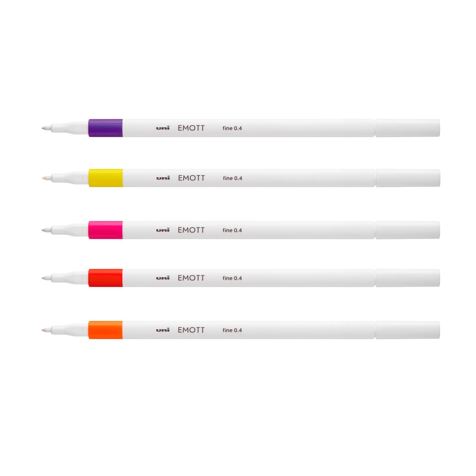 Лайнер UNI набор Emott Passion Color 0.4 мм 5 цветов (PEM-SY/5C.02PC) изображение 3