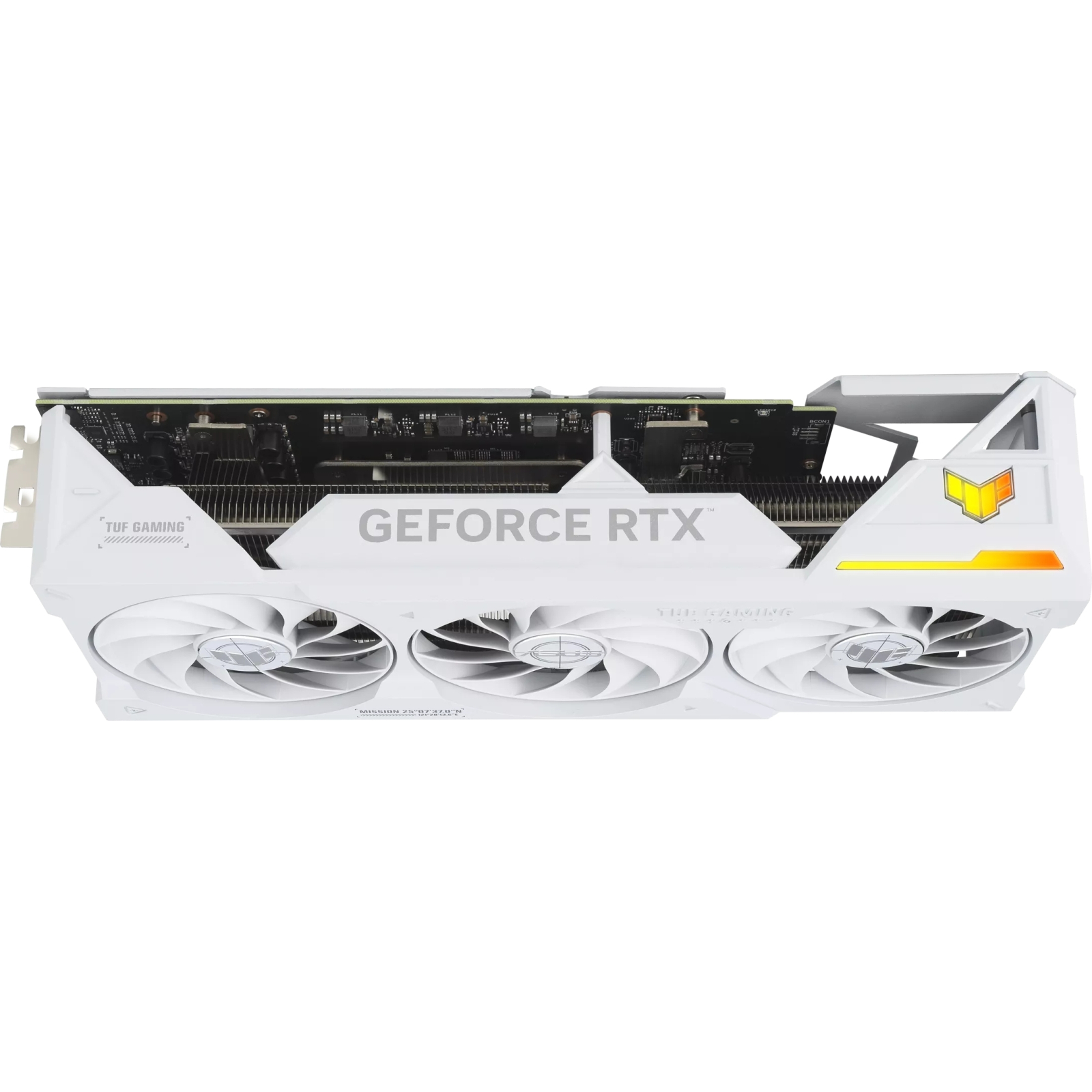 Видеокарта ASUS GeForce RTX4070Ti SUPER 16Gb BTF WHITE OC Edition (TUF-RTX4070TIS-O16G-BTF-WHITE) изображение 8