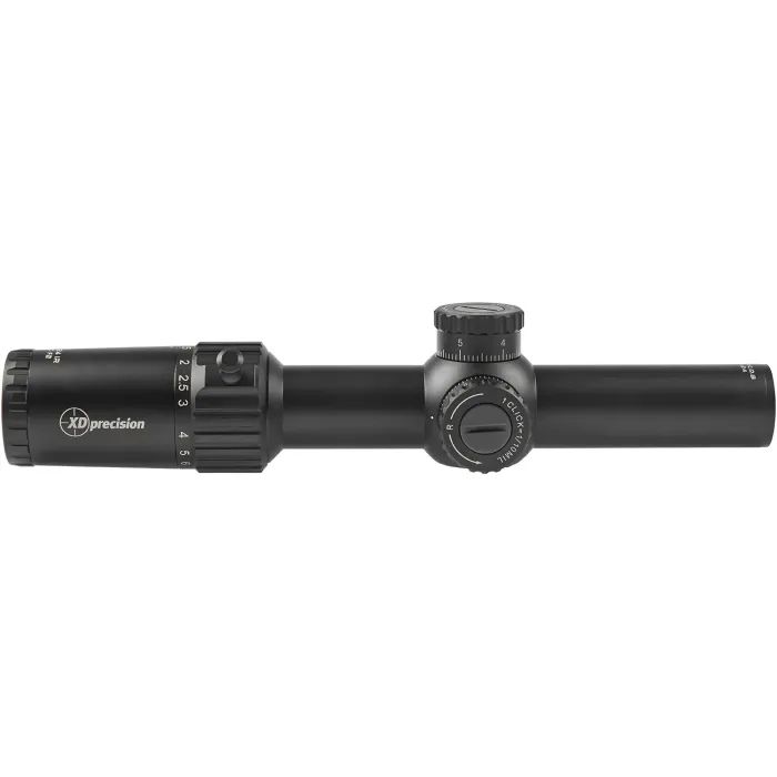 Оптичний приціл XD Precision Black-C.Q.B F2 1-6x24 сітка BDC (XDCQBF2) зображення 2