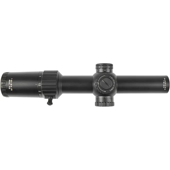 Оптичний приціл XD Precision Black-C.Q.B F2 1-6x24 сітка BDC (XDCQBF2) зображення 5