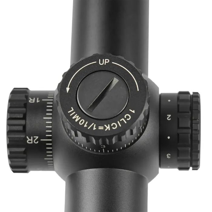 Оптичний приціл XD Precision Black-C.Q.B F2 1-6x24 сітка BDC (XDCQBF2) зображення 6
