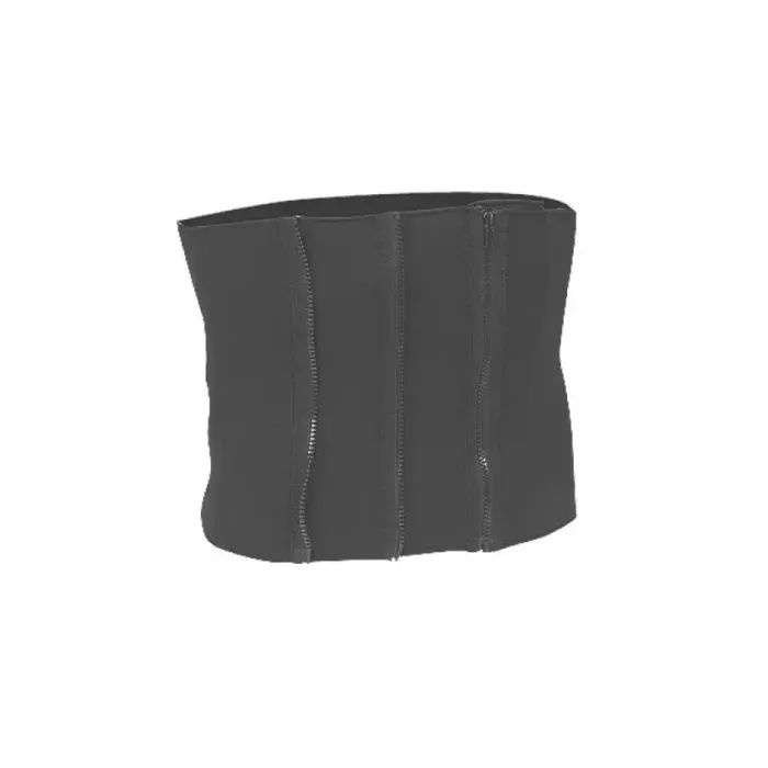 Пояс для похудения LiveUp Zipper Slim Belt (94-84)x27.5см чорний LS3039A (6951376126105) изображение 3
