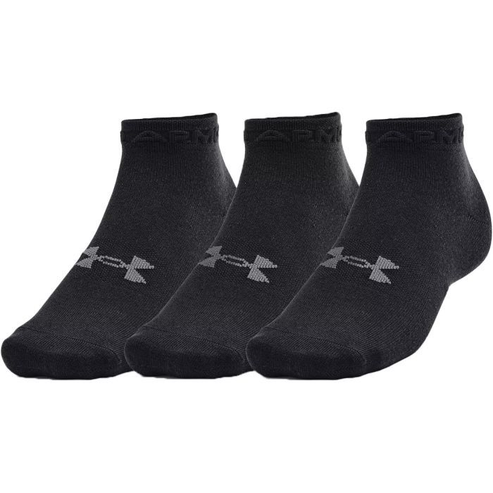 Носки Under Armour 1382958-100 Essential Low Cut 3 пари білий LG (196885590931)