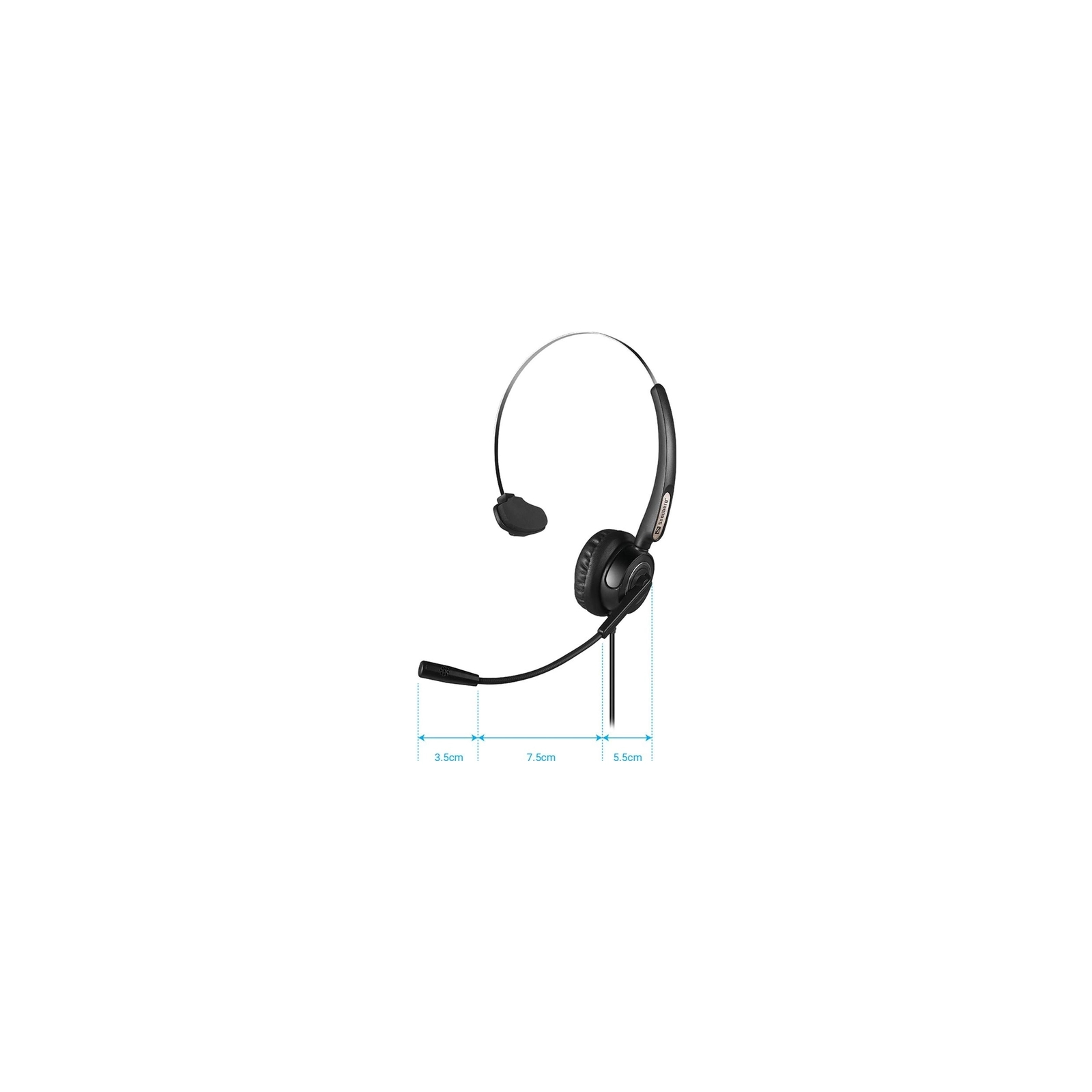 Навушники Sandberg USB Office Headset Pro Mono (126-14) зображення 4