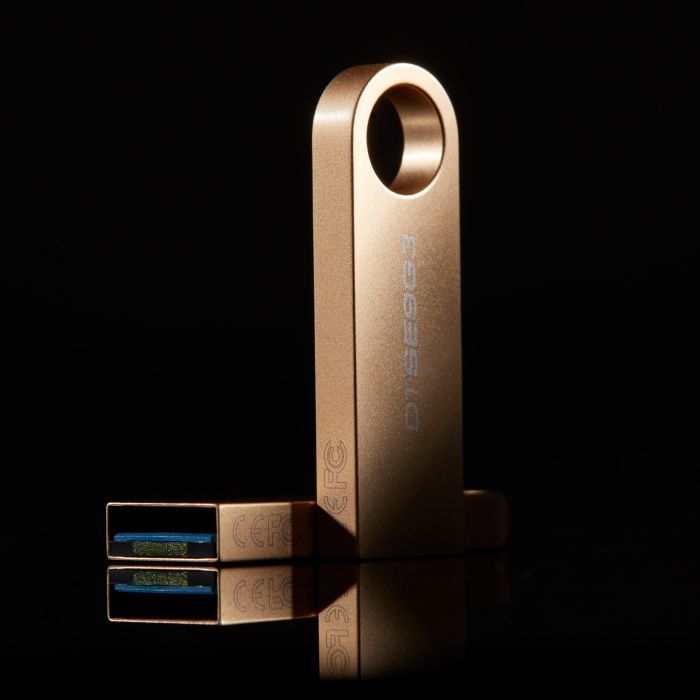 USB флеш накопитель Kingston 512GB DataTraveler SE9 G3 Gold USB 3.2 (DTSE9G3/512GB) изображение 10