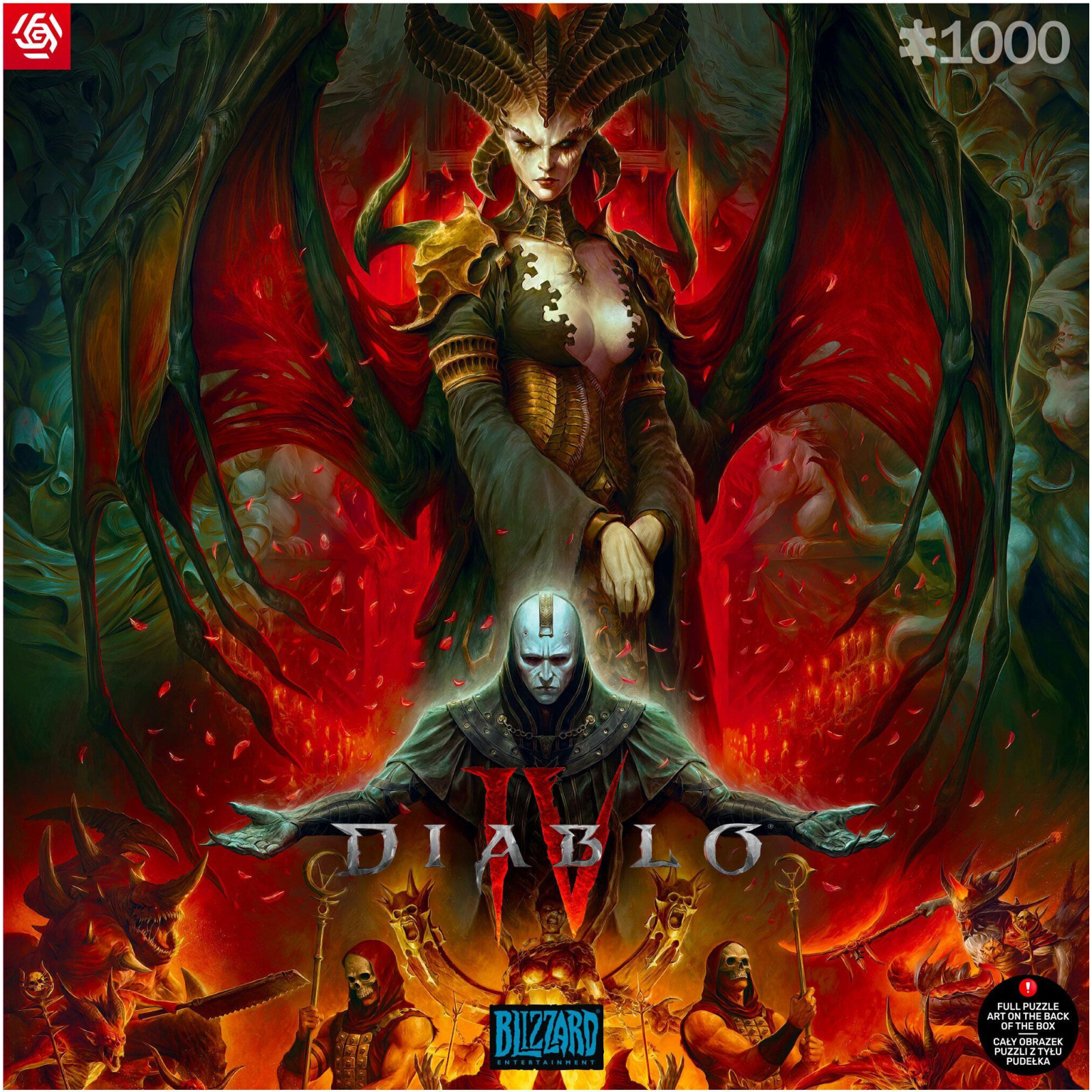 Пазл GoodLoot Diablo IV Lilith Composition 1000 елементів (5908305246800) зображення 2
