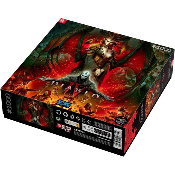 Пазл GoodLoot Diablo IV Lilith Composition 1000 элементов (5908305246800) изображение 6