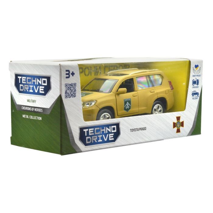 Машина TechnoDrive серии Шевроны Героев - Toyota Prado - Хартия (KM6188) изображение 7