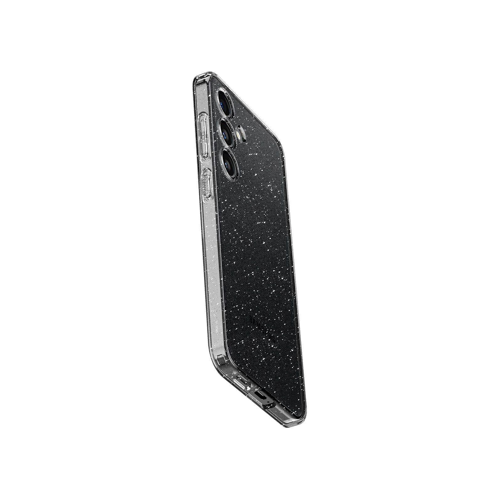 Чохол до мобільного телефона Spigen Samsung Galaxy S24, Liquid Crystal Glitter, Crystal Quartz (ACS07345) зображення 3