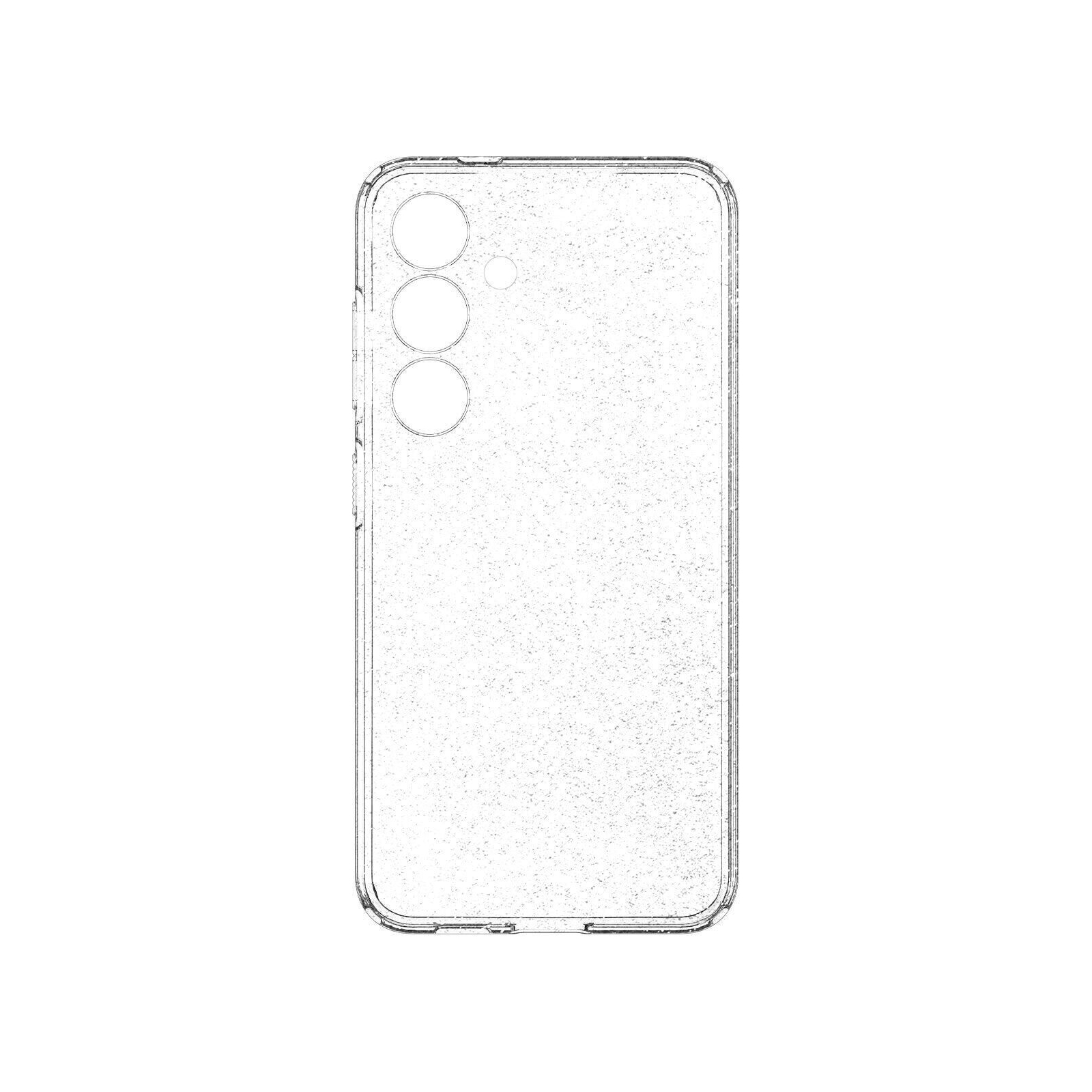 Чохол до мобільного телефона Spigen Samsung Galaxy S24, Liquid Crystal Glitter, Crystal Quartz (ACS07345) зображення 5