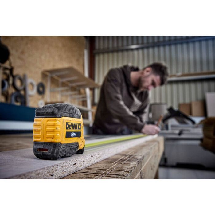 Рулетка DeWALT COMPACT, 8мх28мм. (DWHT38128-0) зображення 3
