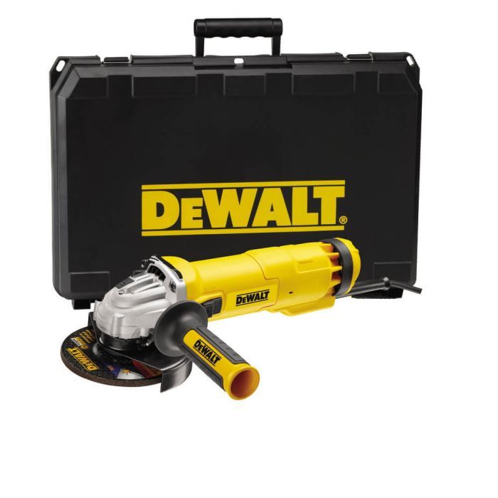Шлифовальная машина DeWALT 1400 Вт, 11500 об/мин, 125 мм, 1.85 кг (DWE4237) изображение 2