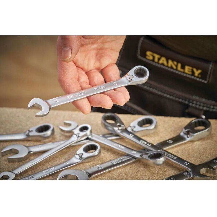 Ключ Stanley FATMAX 12 мм, с храповым механизмом (FMMT13085-0) изображение 10