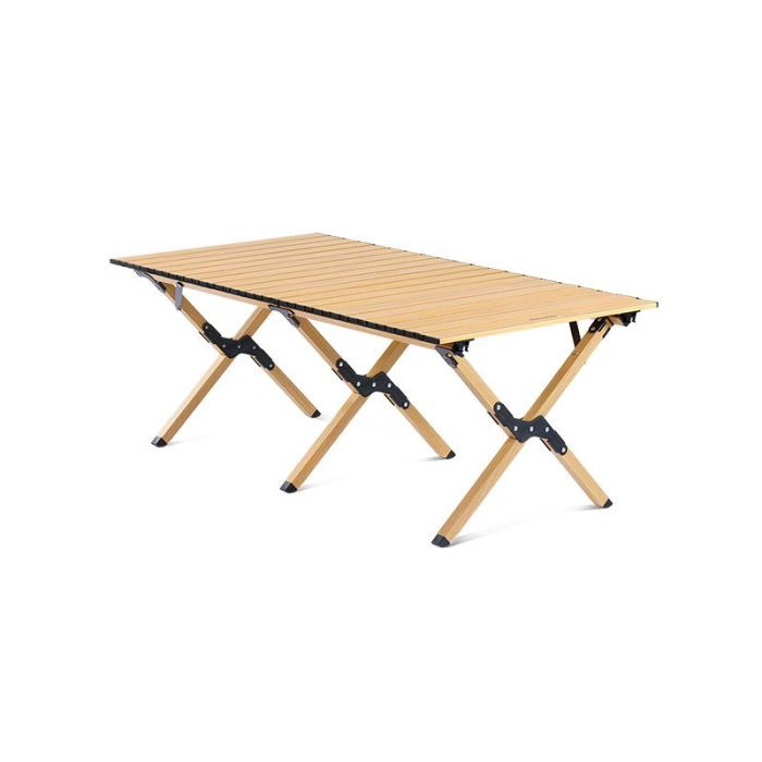 Туристический стол Naturehike CNK2300JU010 розмір S алюміній бежевий (6976023926938)
