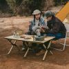 Туристический стол Naturehike CNK2300JU010 розмір S алюміній бежевий (6976023926938) изображение 2