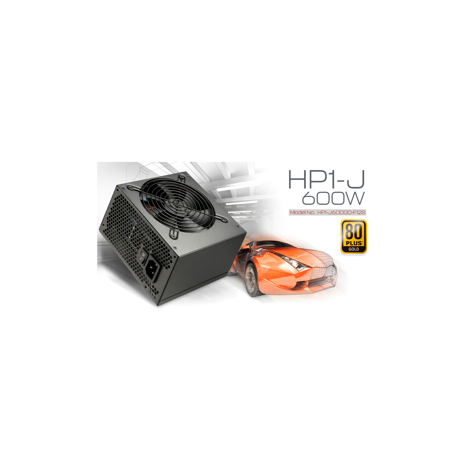 Блок питания HighPower 600W (HP1-J600GD-F12S) изображение 7