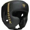 Боксерский шлем RDX F6 KARA Matte Golden M (HGR-F6MGL-M) изображение 2