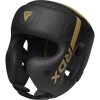 Боксерский шлем RDX F6 KARA Matte Golden M (HGR-F6MGL-M) изображение 4