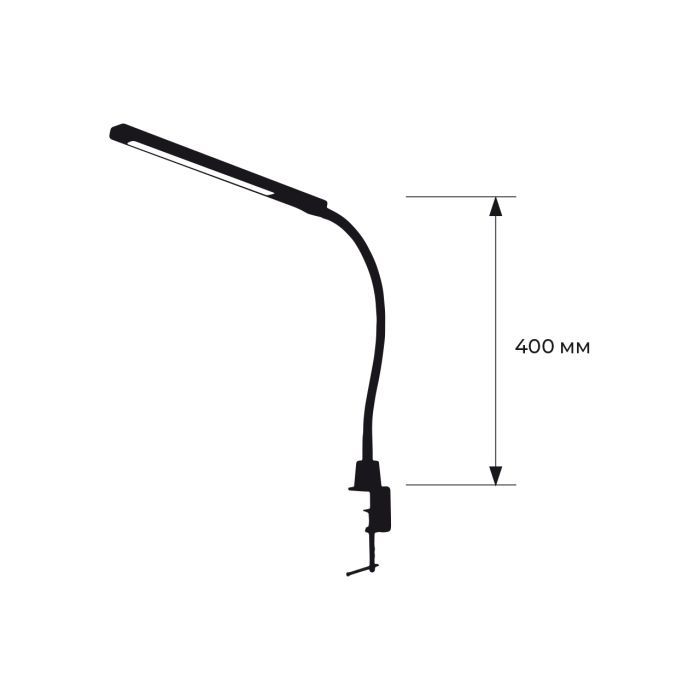 Настольная лампа Eurolamp LED-TLS-8W(black) изображение 3