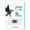 USB флеш накопичувач Wibrand 16GB Hawk Black USB 2.0 (WI2.0/HA16M1B) зображення 2