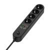 Мережевий фільтр живлення ColorWay CW-CHE44PDB, 4 розетки/4USB 2M (CW-CHE44PDB) зображення 2