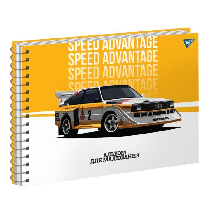 Альбом для малювання Yes А4 20 Спіраль Speed (130567) зображення 2