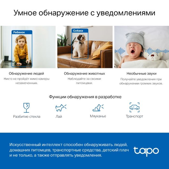 Камера видеонаблюдения TP-Link TAPO C220 (TAPO-C220) изображение 6