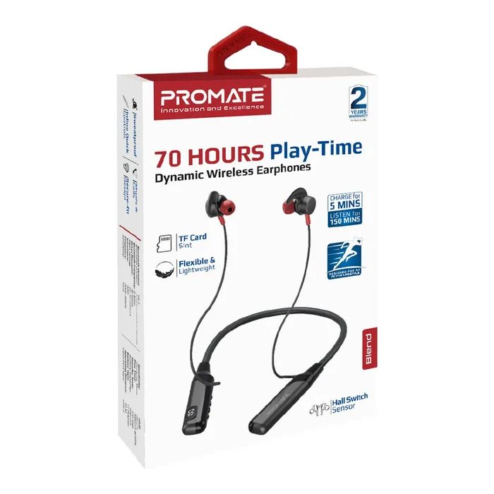 Навушники Promate Blend Blue (blend.blue) зображення 2