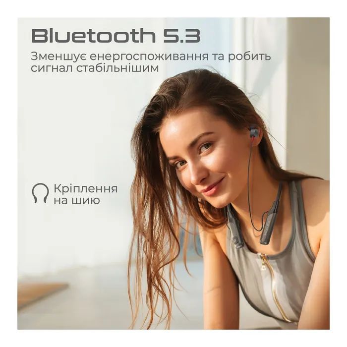 Навушники Promate Blend Blue (blend.blue) зображення 4