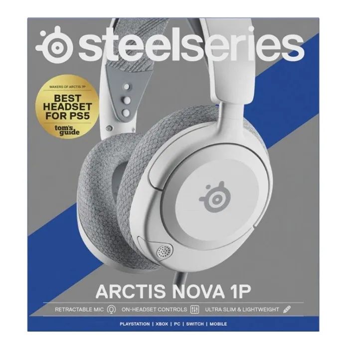 Наушники SteelSeries Arctis Nova 1P White (61612) изображение 10