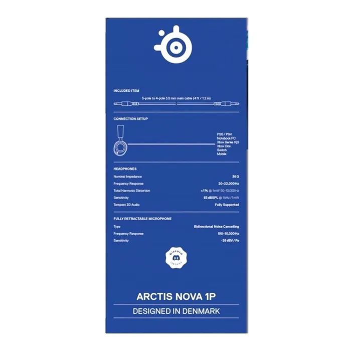 Наушники SteelSeries Arctis Nova 1P White (61612) изображение 11