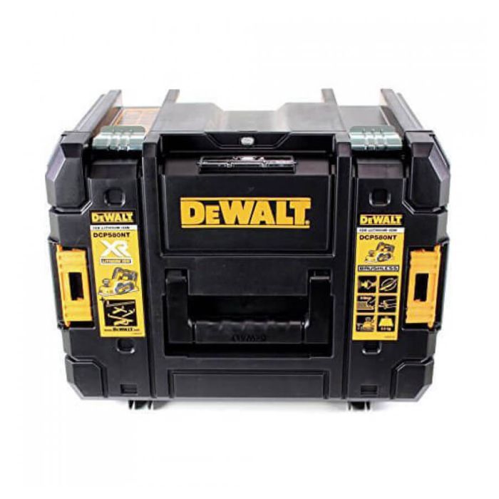 Электрорубанок DeWALT 18 В XR Li-lon, 82 мм, TSTAK (без АКБ и ЗУ) (DCP580NT) изображение 6