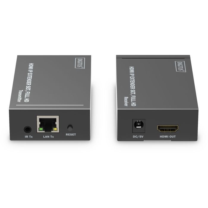 Адаптер Digitus HDMI via CAT6 120m Full HD IP IR (DS-55517) изображение 2